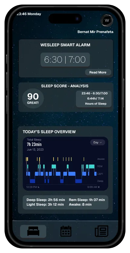WeSleep App Preview